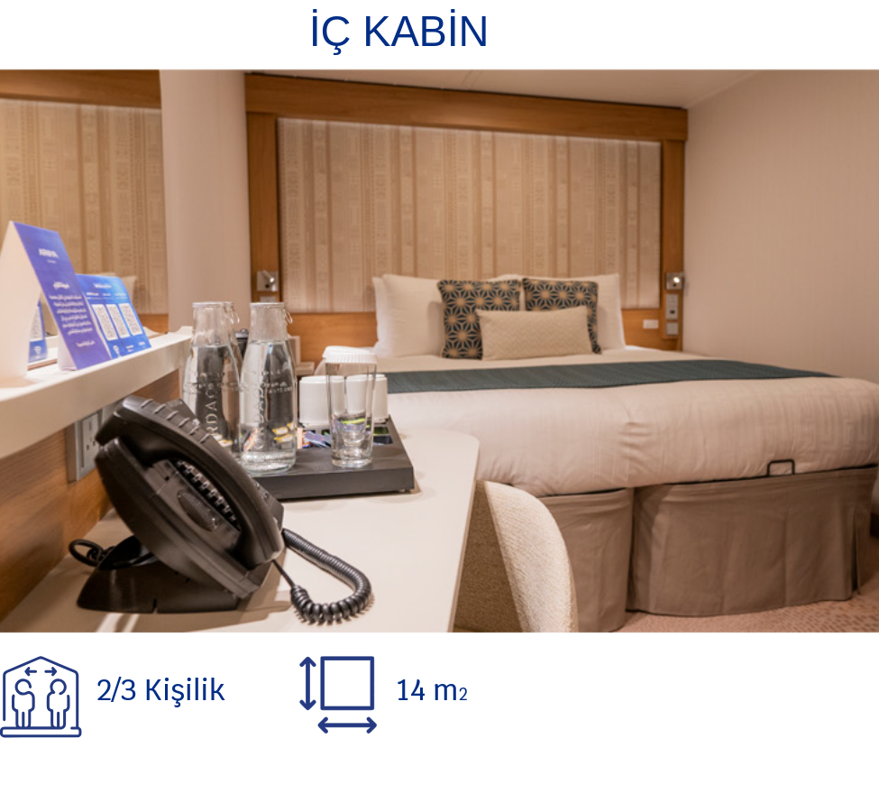 aroya cruise gemisi kabin ic mobil